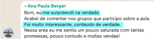 Depoimentos Imersão LP 01