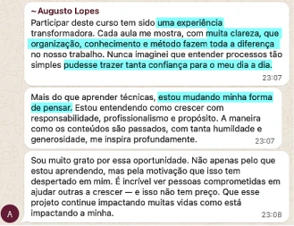 Depoimentos Imersão LP 02