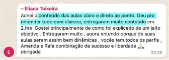 Depoimentos Imersão LP 03