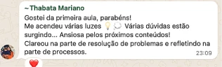Depoimentos Imersão LP 13