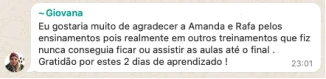 Depoimentos Imersão LP 14